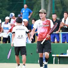 黒坂選手と相棒の片岡選手の写真