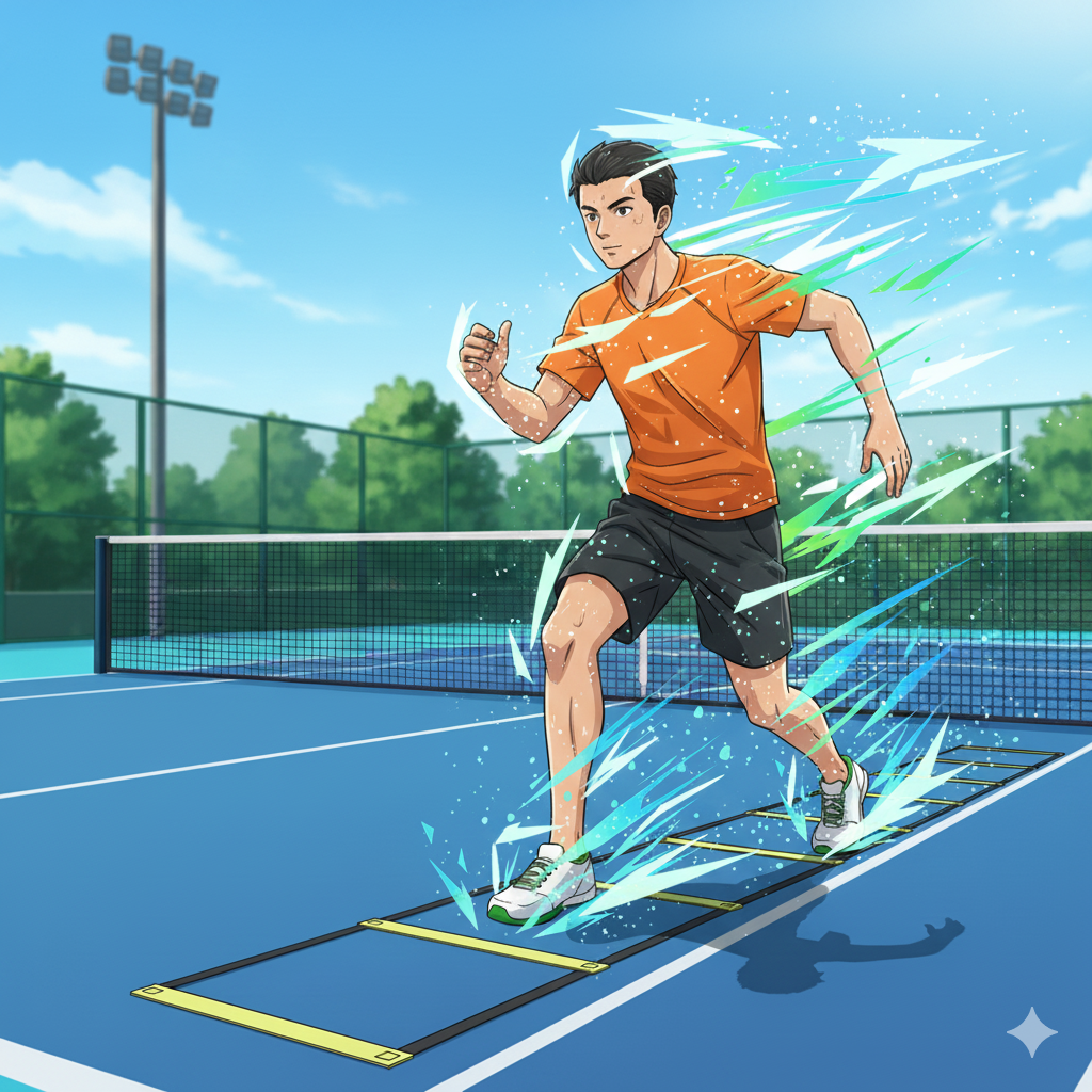 ラダートレーニングイメージイラスト