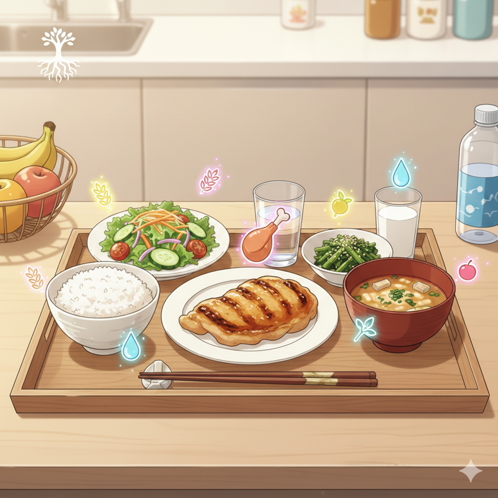 食事のイラスト