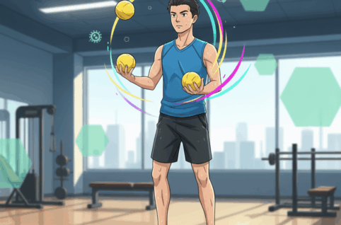 トレーニングのイメージイラスト