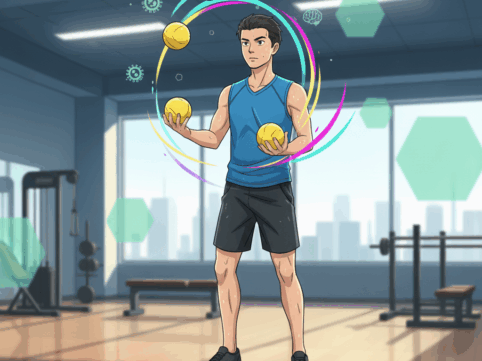 トレーニングのイメージイラスト