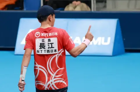 長江選手の写真