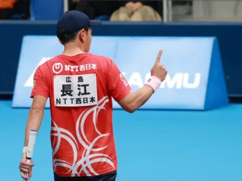 長江選手の写真