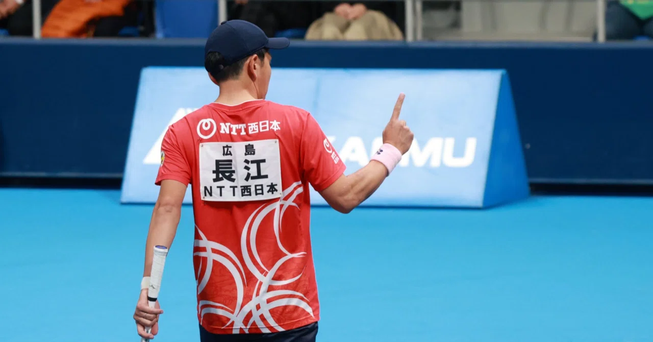 長江選手の写真