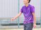 ソフトテニス　丸山海斗選手の写真