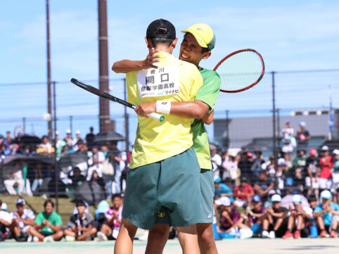 関口選手インターハイ優勝の瞬間