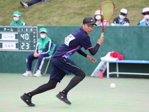 ソフトテニス井口選手のの写真