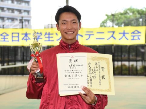 荒木選手の写真