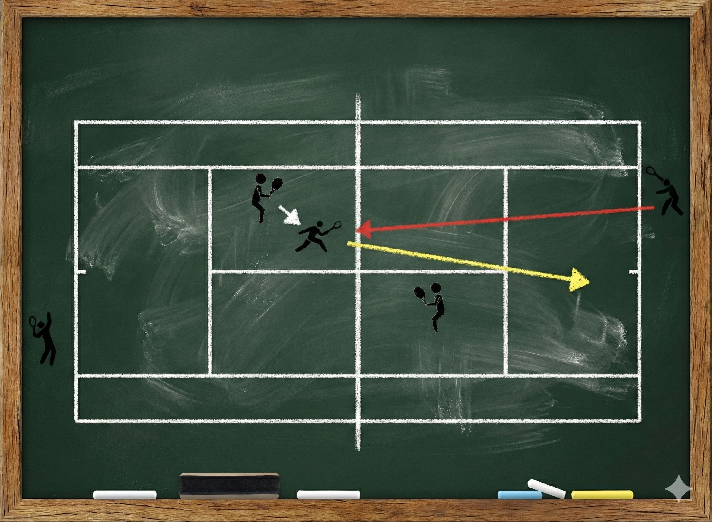 ポーチボレーの図解