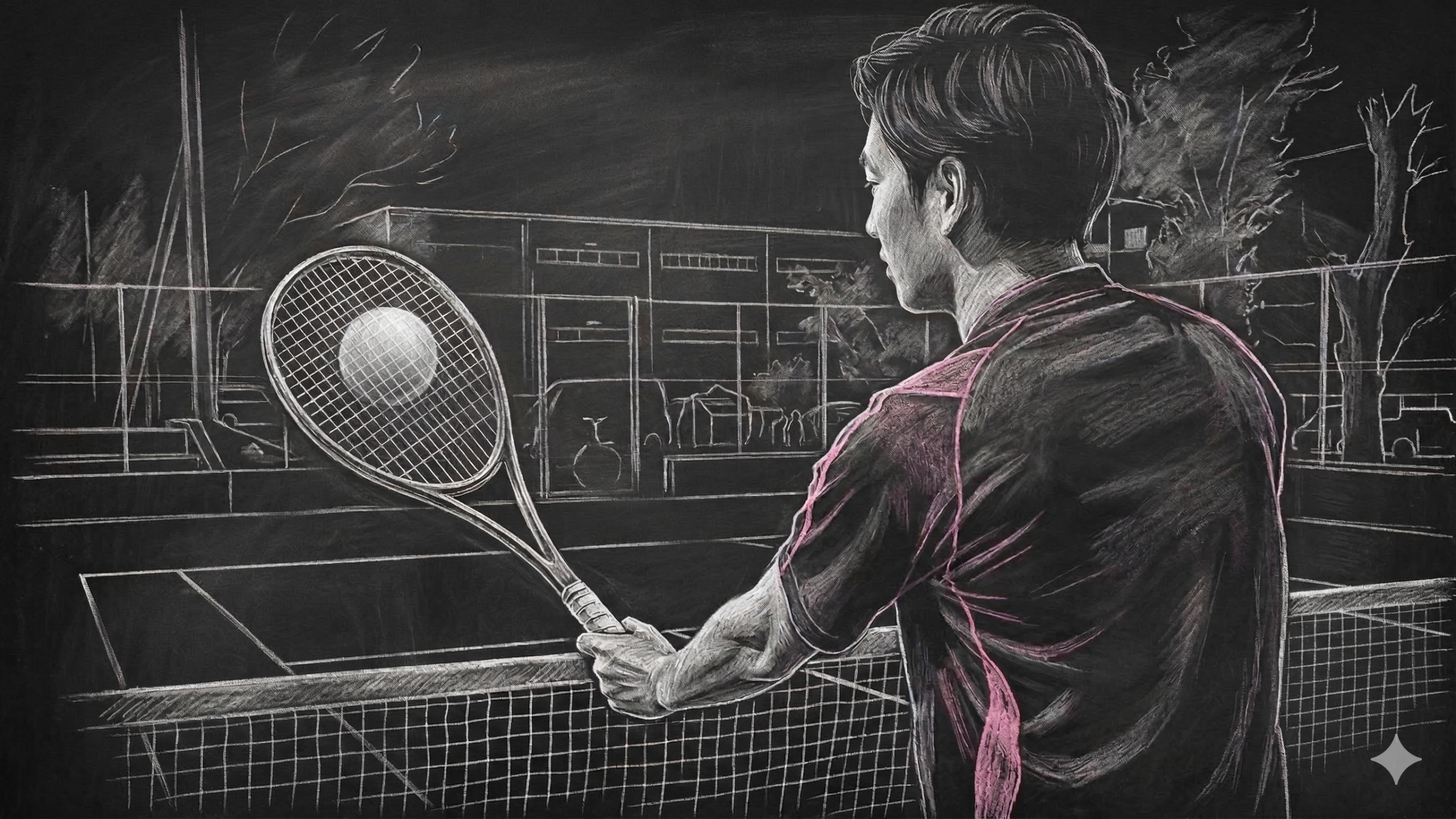 ボレーのインパクトイメージ