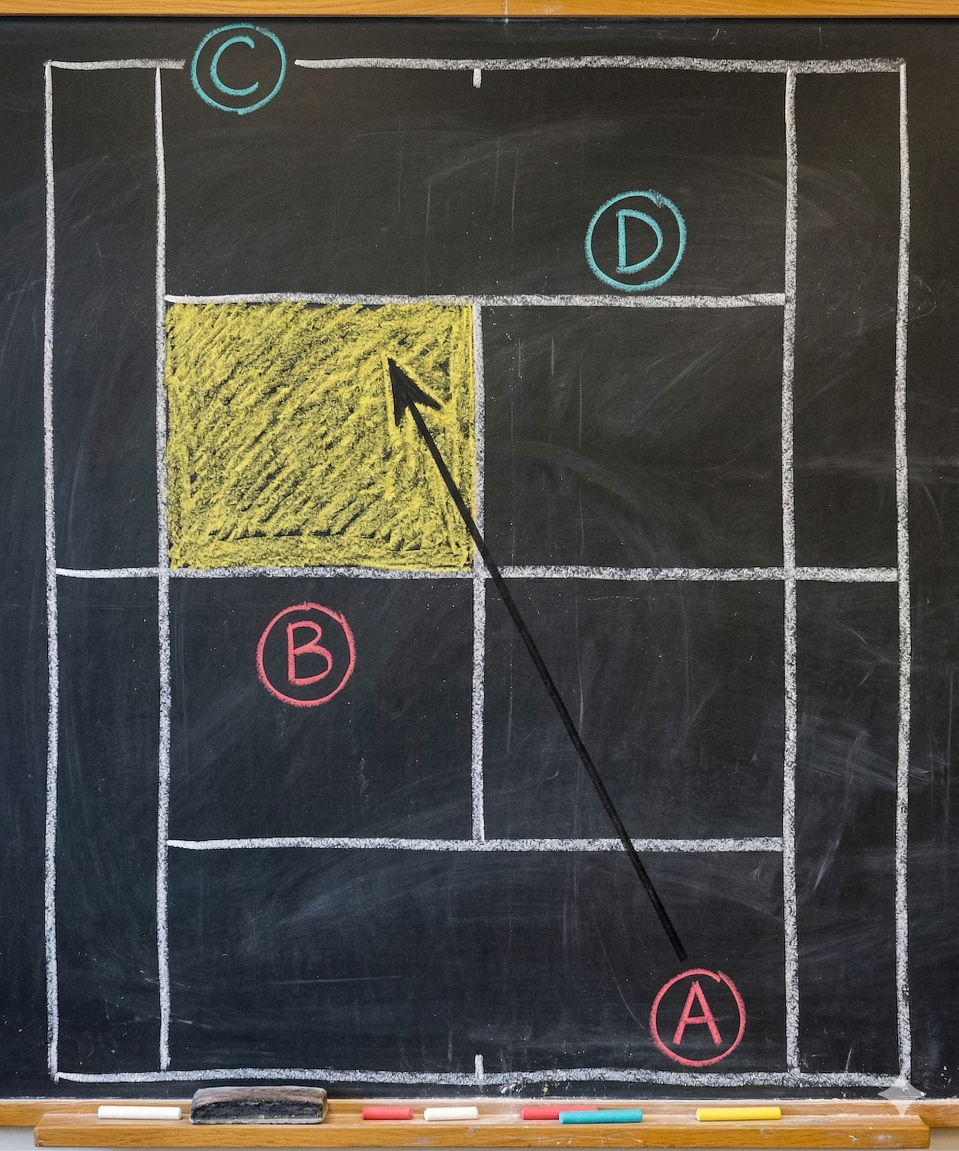 ソフトテニスのサービスエリア図解