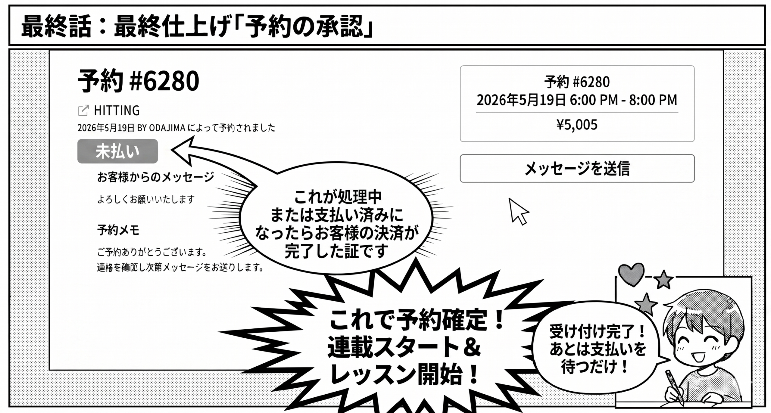 お支払い状況の確認