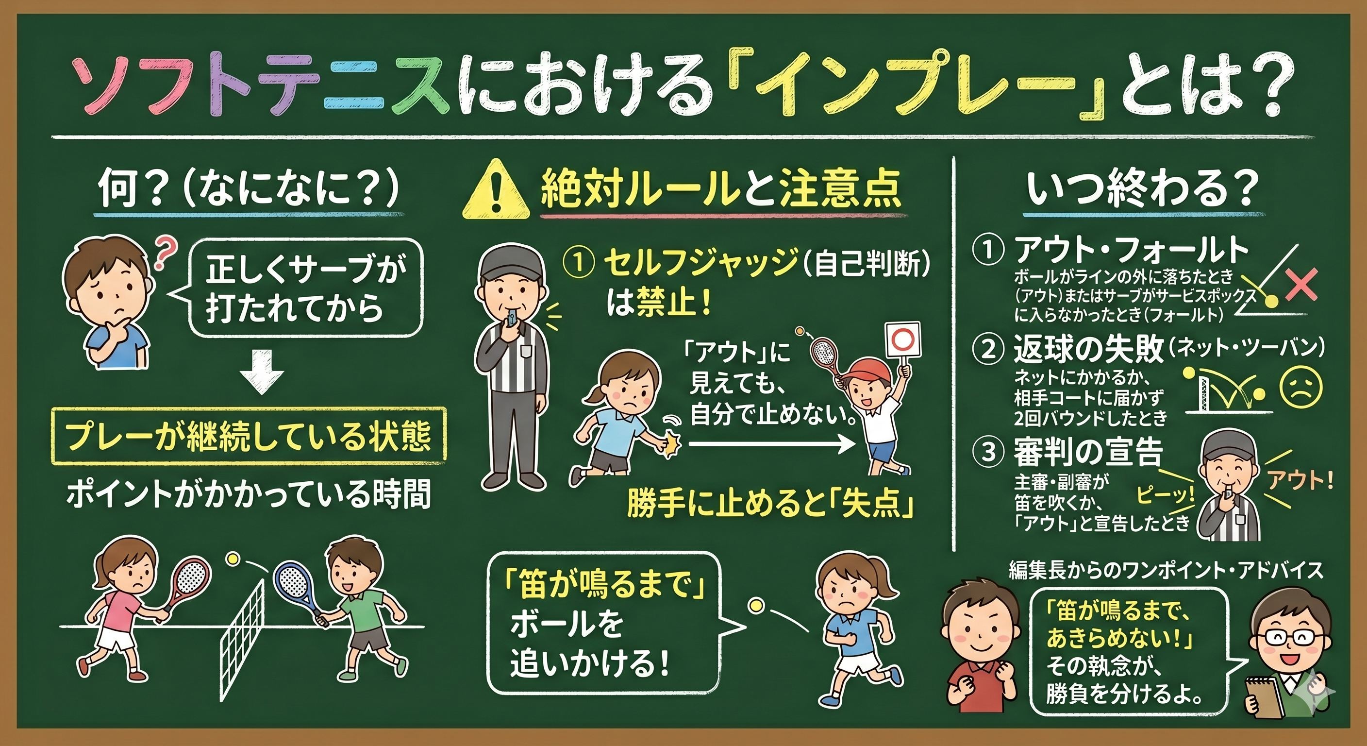 インプレー中の様子