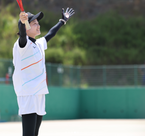 三浦綾花選手・對馬優選手（羽黒高校）